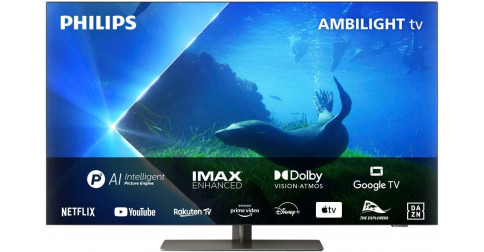 SAMSUNG TQ77S95C + CLSN120BU - TV OLED 4K 195 cm - Livraison Gratuite