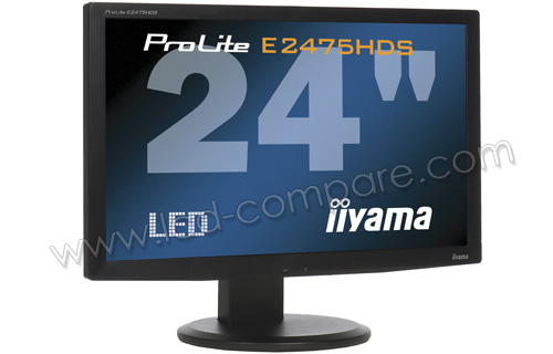 Iiyama Prolite B2475hds 24  Pouce 1080p Complet HD LED Affichage Écran  Moniteur