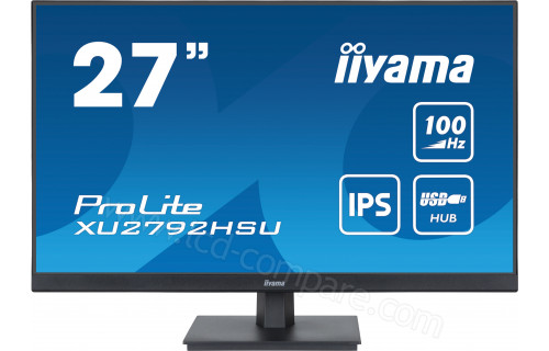 iiyama 27 LED - ProLite XU2792HSU-B1 - Ecran PC - LDLC