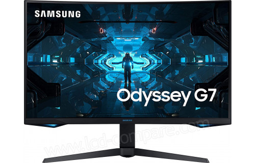 Ecran pc gamer incurvé - samsung odyssey g7 - lc32g75tqsrxen - 32